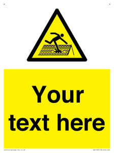 Custom Figure on Roof Sign